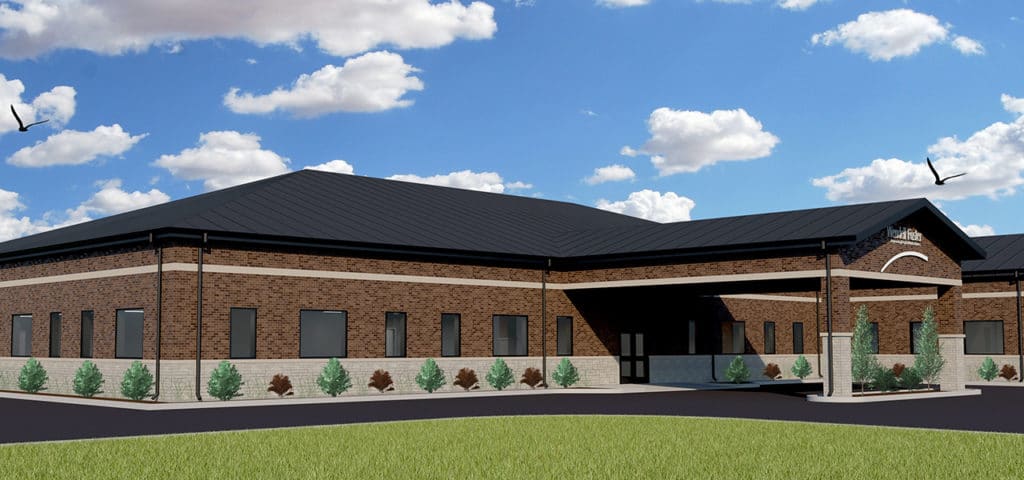 New Outpatient Therapy Artist Rendering