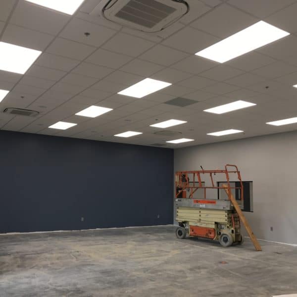 Latham Outpatient Therapy Facility Construction Photo Large Gym