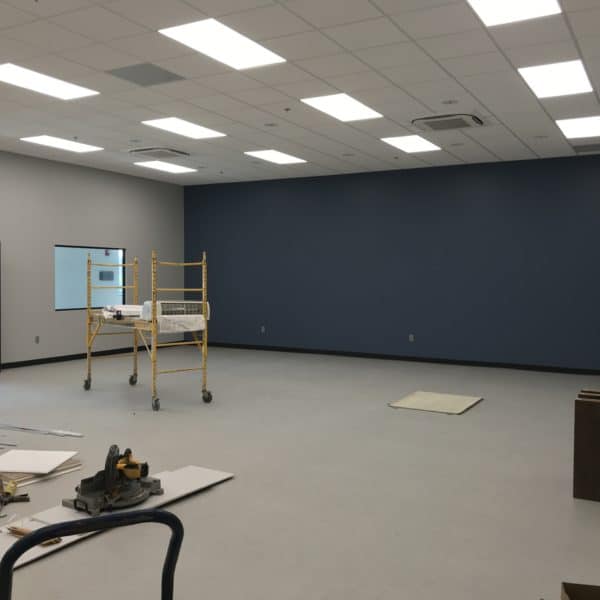 Latham Outpatient Therapy Facility Construction Photo Large Gym