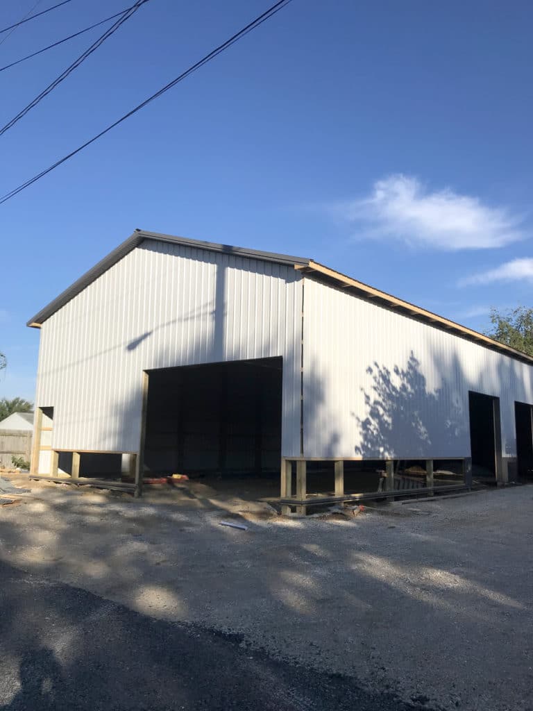 Maintenance Shop Construction